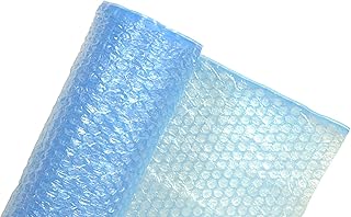 Ecosoul Luftpolsterfolie Noppenfolie Isolierfolie Gewächshäuser Wärmeschutzfolie Fenster Noppenfolie Große Noppen Rolle Polsterfolie Schutz Winterschutz Frostschutz dick 1,5 m Br. Länge Wählbar