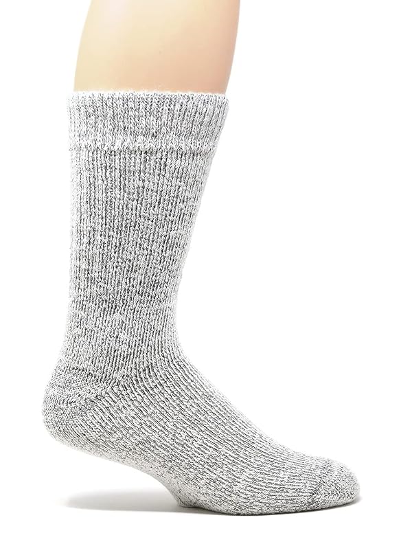 WARRIOR ALPACA SOCKS - Unisex Toasty Toes Ultimate Alpaca Socks For Men And Women (Medium - White Cinder) by WARRIOR ALPACA SOCKS - Image 3