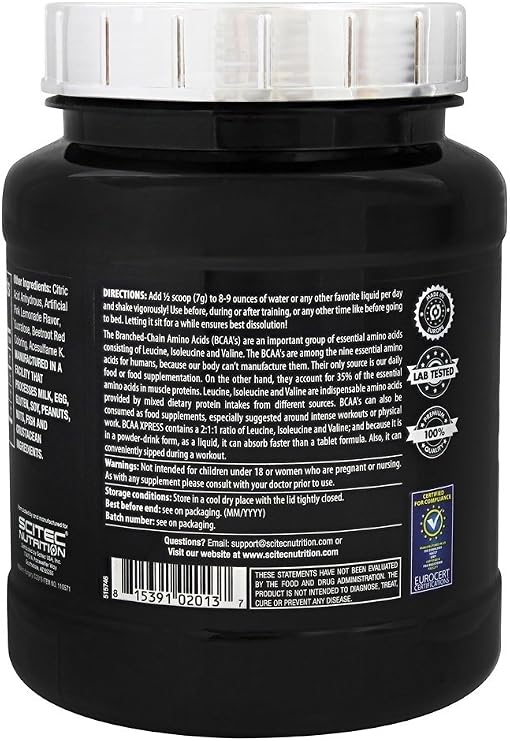 Scitec Nutrition BCAA Xpress 110571, 1.8 Pound