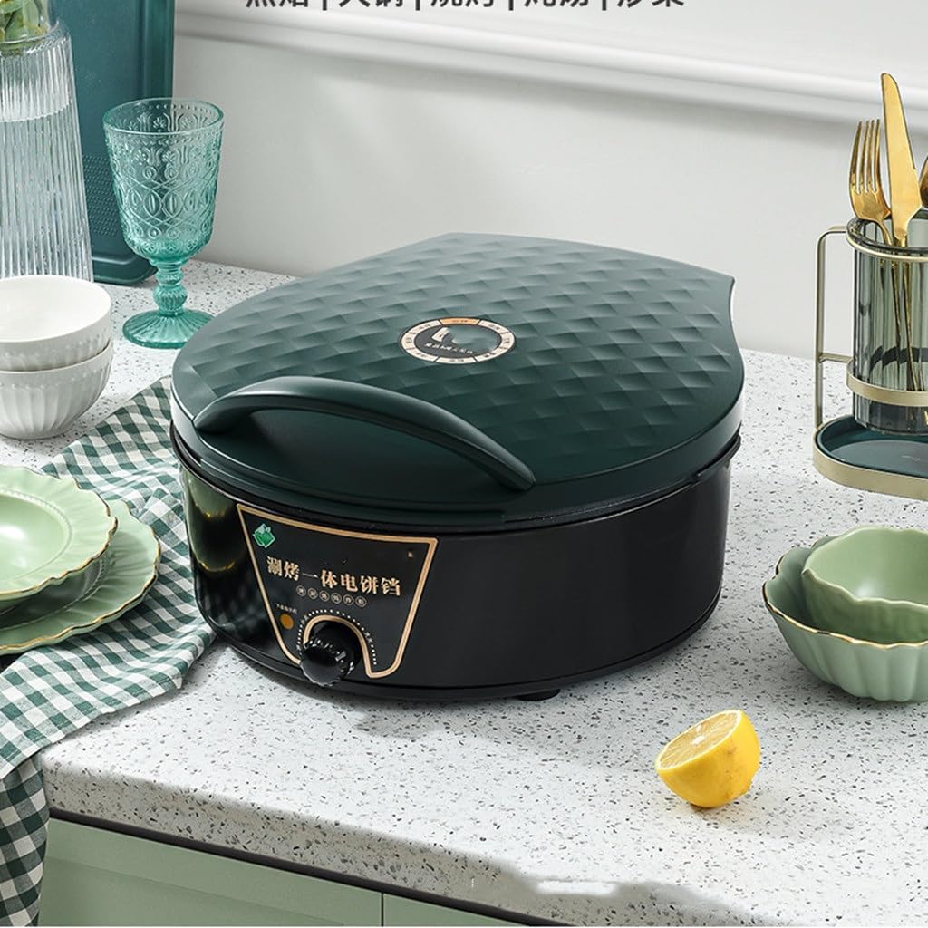 Electric Baking Pan Deepen Double-sided Heating Suspension Home Tray Large Capacity