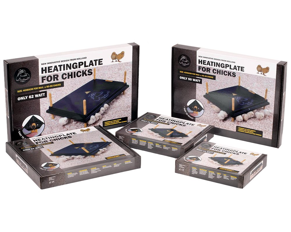 Chioccia Artificiale Per Pulcini 40x60 Cm / 56W - Con Termostato Regolabile | Per Galline, Anatre E Piccoli Animali - Foto 10