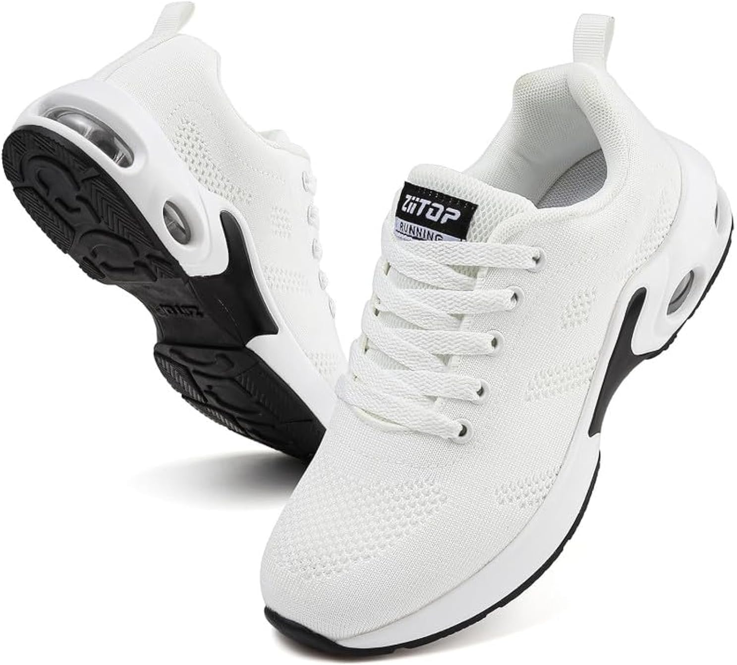 Laufschuhe Damen Turnschuhe Sportschuhe Luftpolster Sneaker Sommer Atmungsaktive Joggingschuhe Orthopädische Schuhe rutschfeste Leichte Walkingschuhe Hallen Fitnessschuhe Outdoor Running Shoes