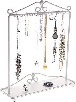 Long Necklace Pendant Tall Storage Rack 