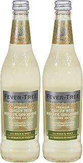 Fever-Tree Ginger Beer, Premium, 16.9 Fl Oz (Pack of 2)