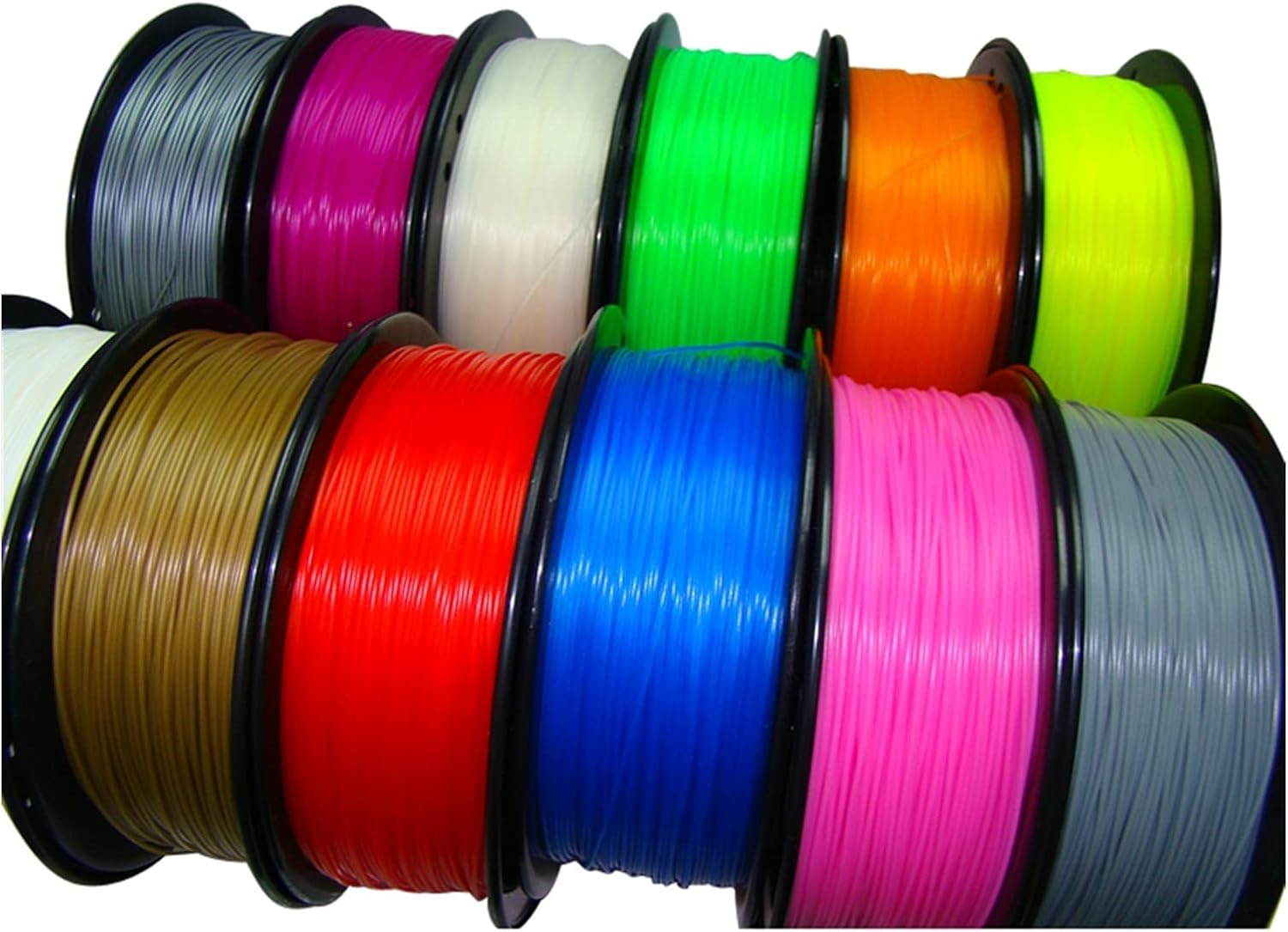 3D Printer Filament 3mm 1kg/2.2lbs Plastic Filament Consumables 3.0mm Material for 3D Printer 3.0mm (Color : POM Black 1kg)