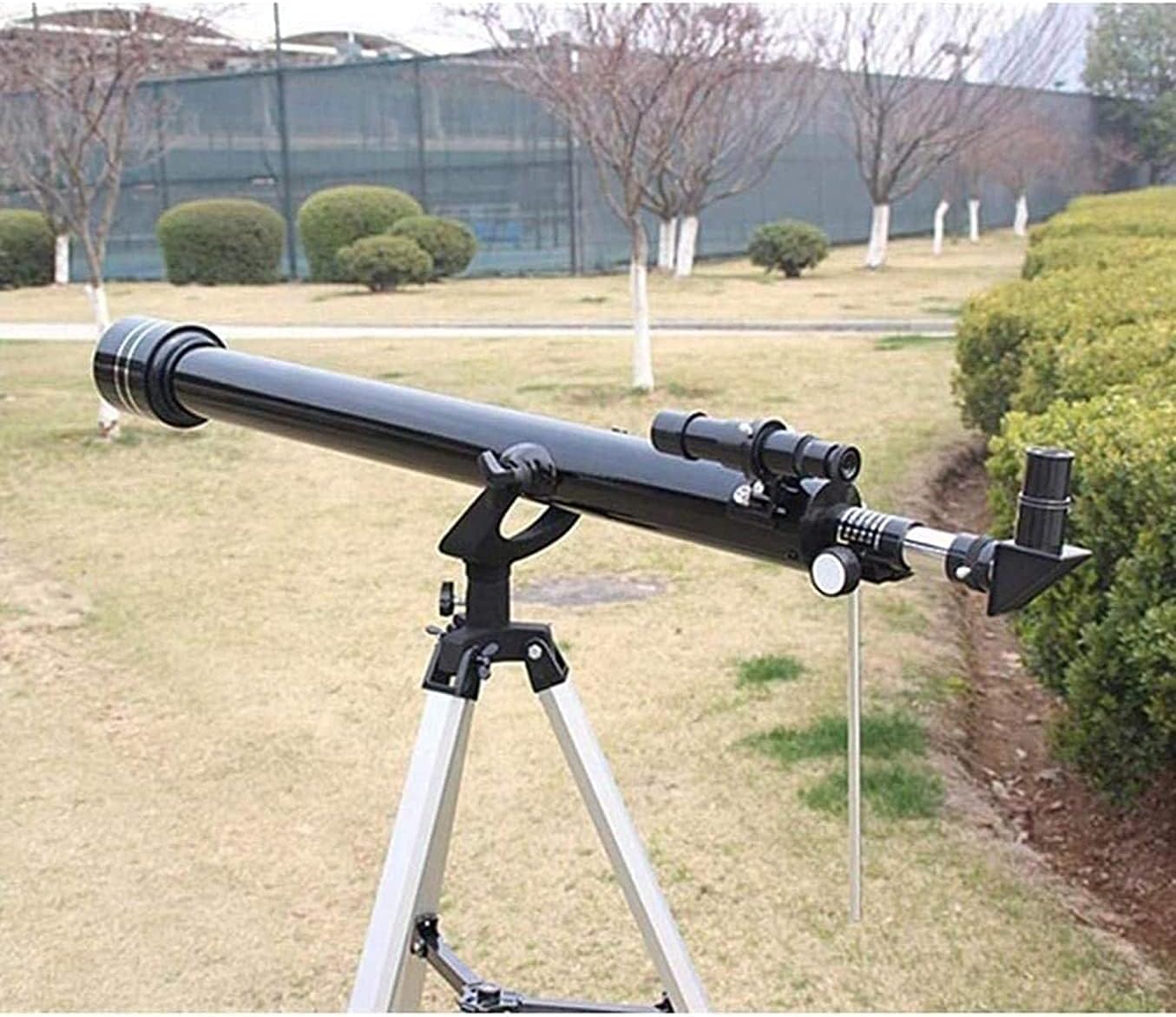Beginners Telescope Refractors 675X Zoom Monocular Space Telescope Portable Tripod Detection Range 900/60M Ideal Telescope for Beginners