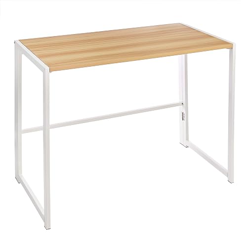 Amazon Basics Multipurpose Foldable Rectangular Writing Desk, 40" W