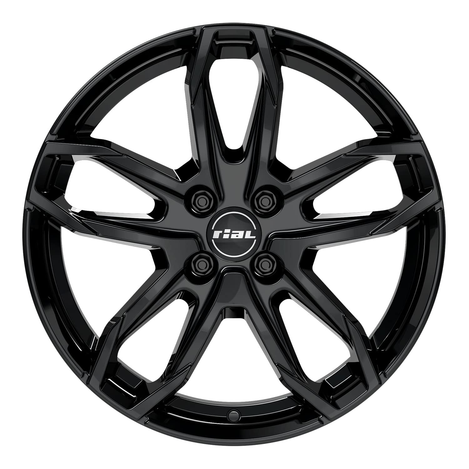 4x Llantas Rial Lucca 6.5Jx16 ET32 4x108 diamant-schwarz compatible con PEUGEOT 2008 208 308 e-2008 e-208