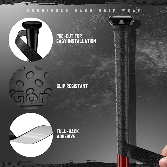 Gonex Bat Grip Tape 1.1mm Non-Slip Baseball Softball Grip