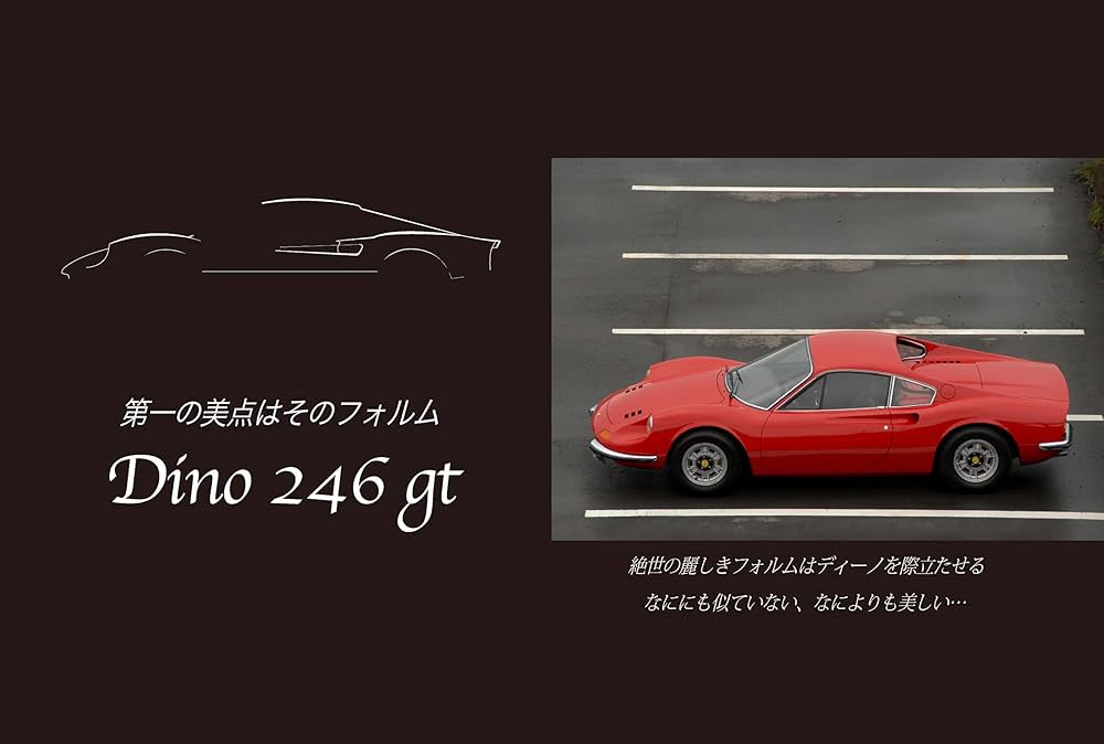 GC-1635フェラーリディーノ246GT/512限定版画サイン額装作家平右ヱ門 GC-1635フェラーリディーノ246GT/512限定版画サイン額装作家平右