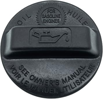 Car Engine Oil Filler Cap for Honda Civic CR-V Elements Accord Ridgeline & Acura MDX RL TL RSX, 5W-20 Replace 15610-P5G-000 15610-RAA-A01