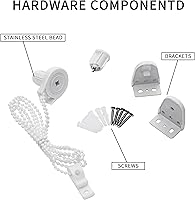 Vista 6 de NUTRO CHILL Persianas para ventanas interiores, persianas opacas con aislamiento térmico, persianas con protección UV para el hogar, puerta, cocina
