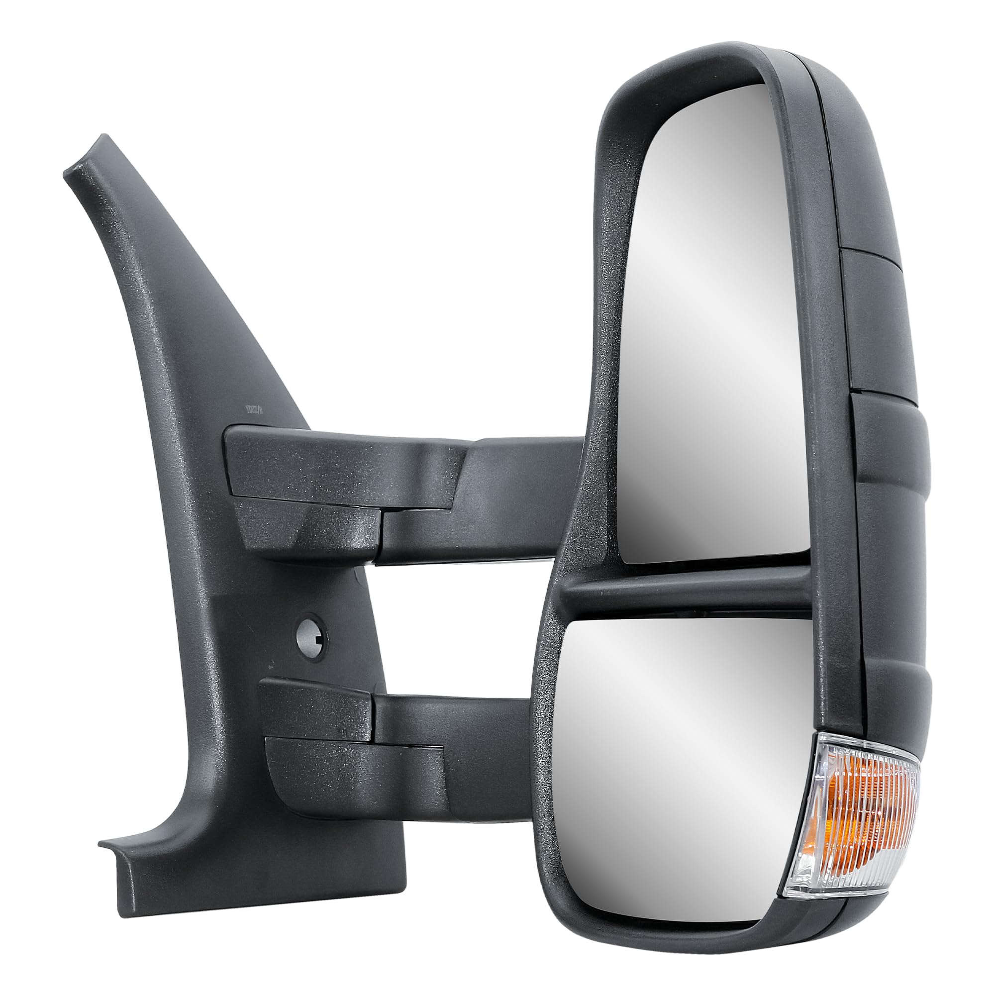 Specchietto retrovisore destro braccio lungo manuale non riscaldabile con indicatore di direzione per IVECO Daily IV V Camion 2006-2013