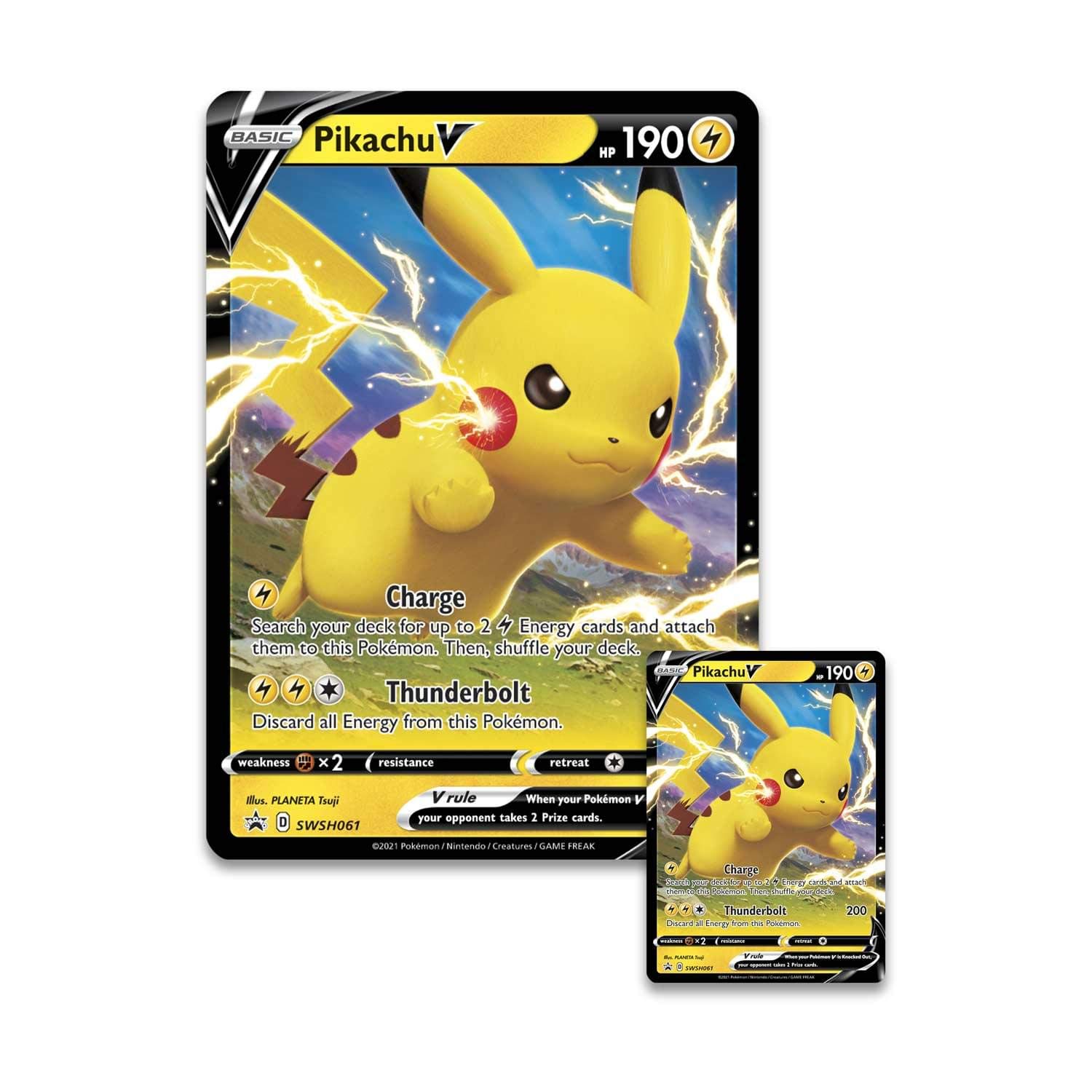 Amazon.com: Pokemon TCG: Shining Fates Collection Pikachu V Box : Toys &  Games