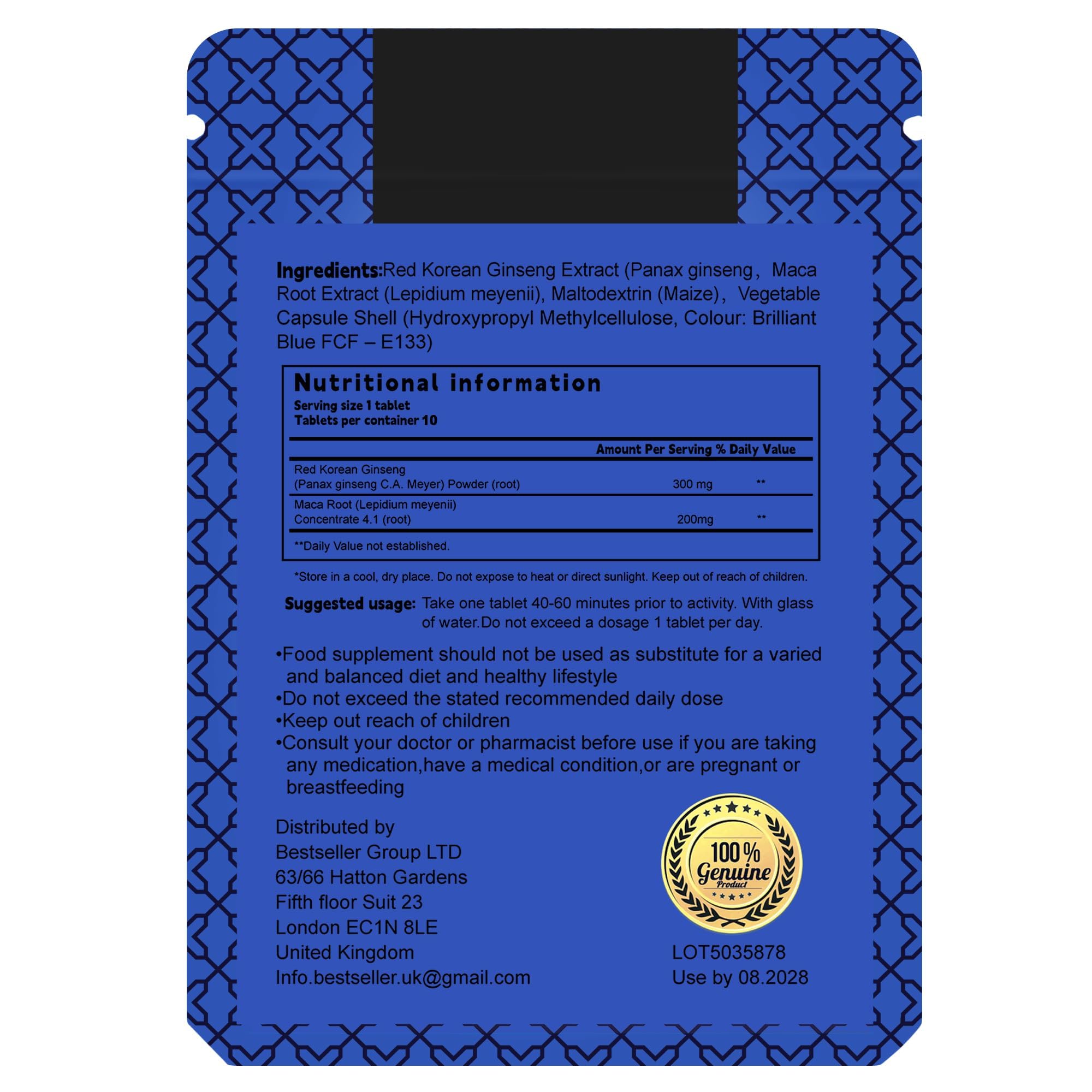 Gentleman's Choice™Blue Sapphire 20Tablets Fast Effect ... - UK - View #12