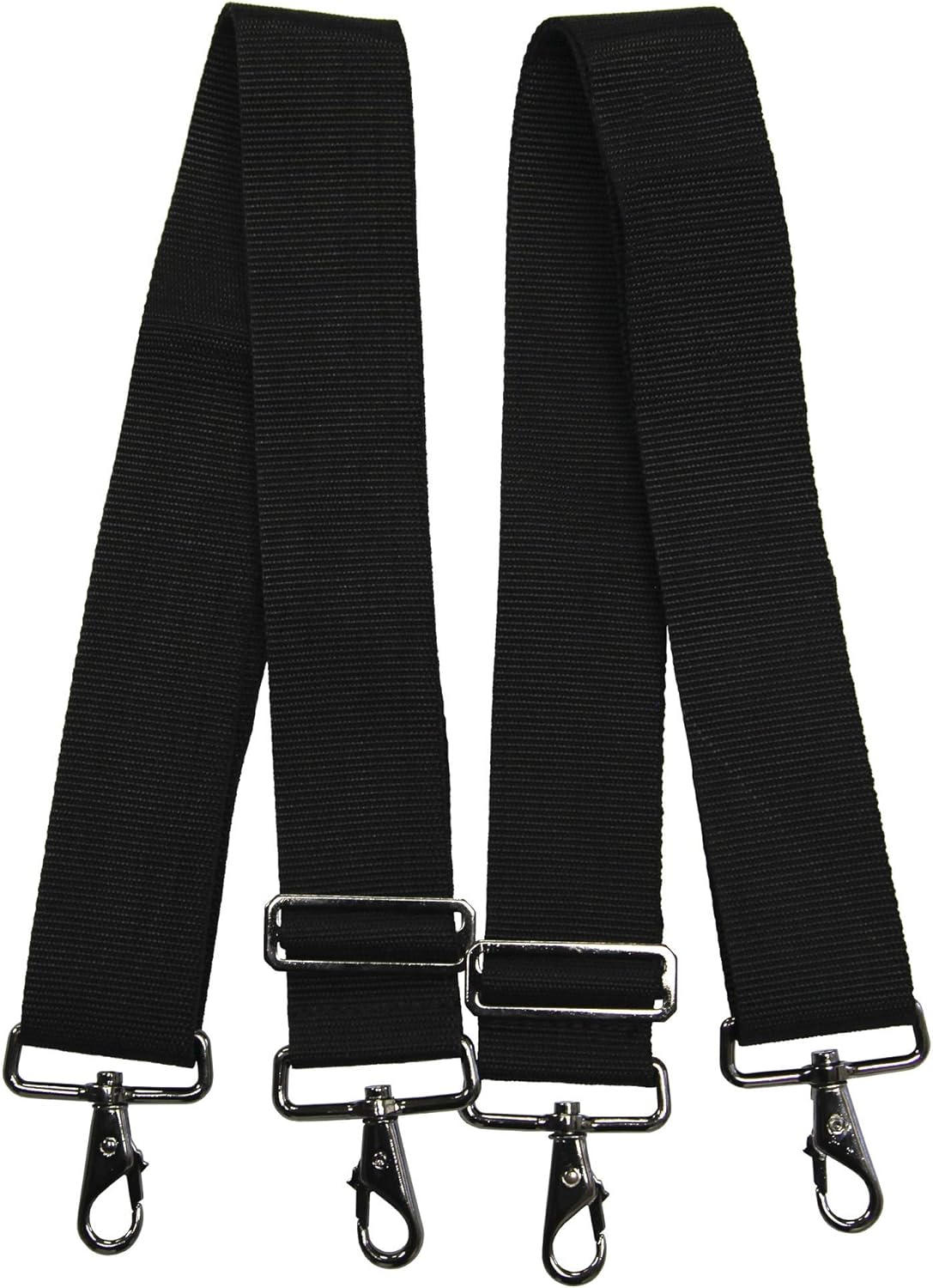 Adjustable Protective Nylon Criss-Cross Belly Straps — Set of 2 Belly Straps that Adapt to Motion and Tension — Comes in Sizes S,M, L, XL (XX-Large)