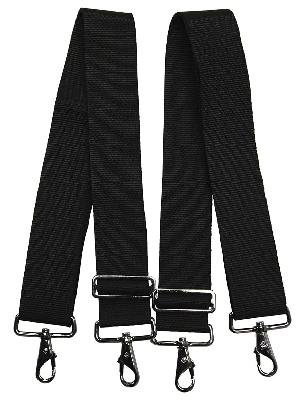 Adjustable Protective Nylon Criss-Cross Belly Straps — Set of 2 Belly Straps that Adapt to Motion and Tension — Comes in Sizes S,M, L, XL (XX-Large) by Kensington Protective Products - Used condition - US$27.58