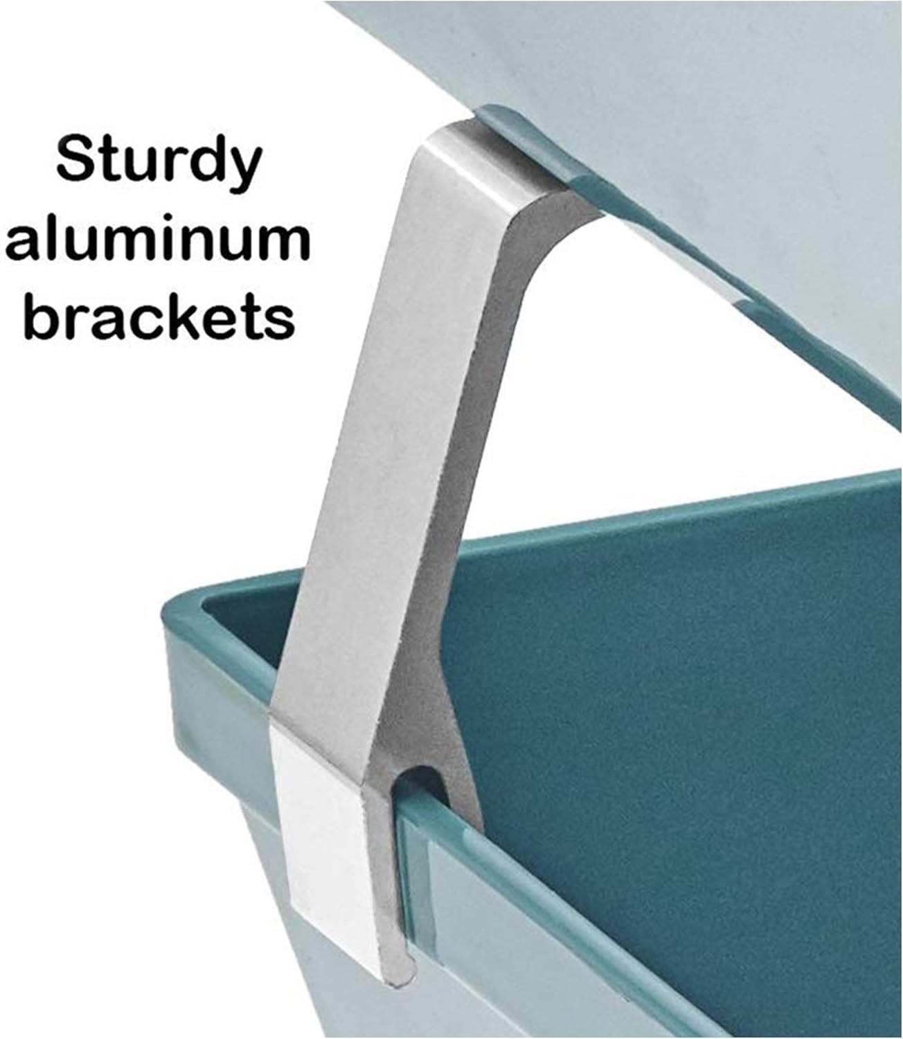 Acrimet Facility 2 Tier Letter Tray Side Load Plastic Desktop File Organizer (Solid Green Color) : Office Products