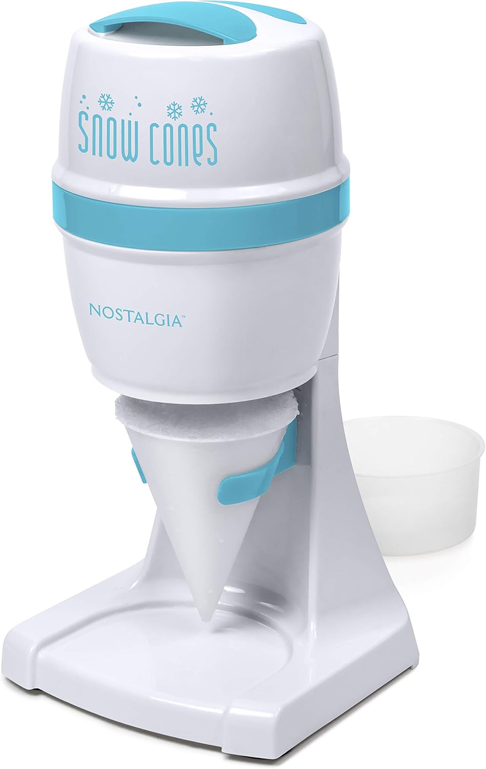 Nostalgia ICESHVR2BLUE Electric Snow Cone Maker, Blue, Single