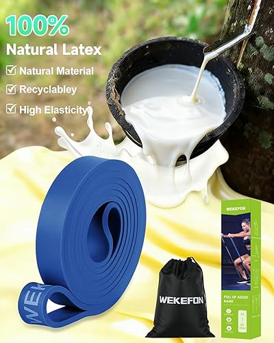 Vista 16 de Resistance Bands Set, Pull Up Assist Bands - Stretch Resistance Band - Mobility Band Powerlifting Exercise Bands for Resistance Training, Physical