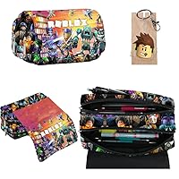 Astuccio Cartoni Animati Roblox - Grande Capacità, Doppia Cerniera, Per Ragazzi - Foto 6