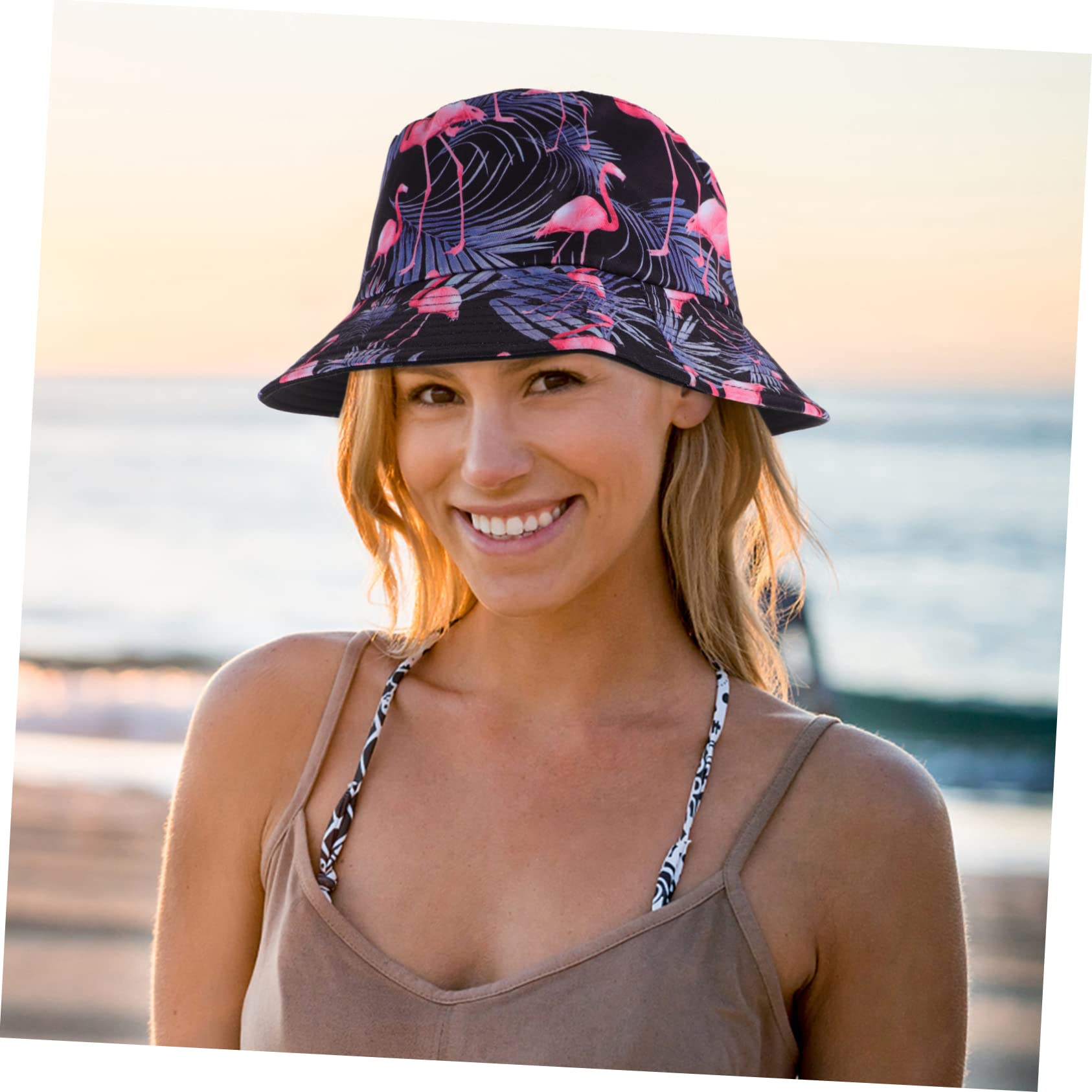 SHERCHPRY Fischerhut Weiblichkeit Women Teenie Mane Feminela Hut Frauen Sonnenhut Damen Reisehut Blau Eimerhüte Sommer Bucket Cap Bucket Hats Für Damen Fischermütze Polyester