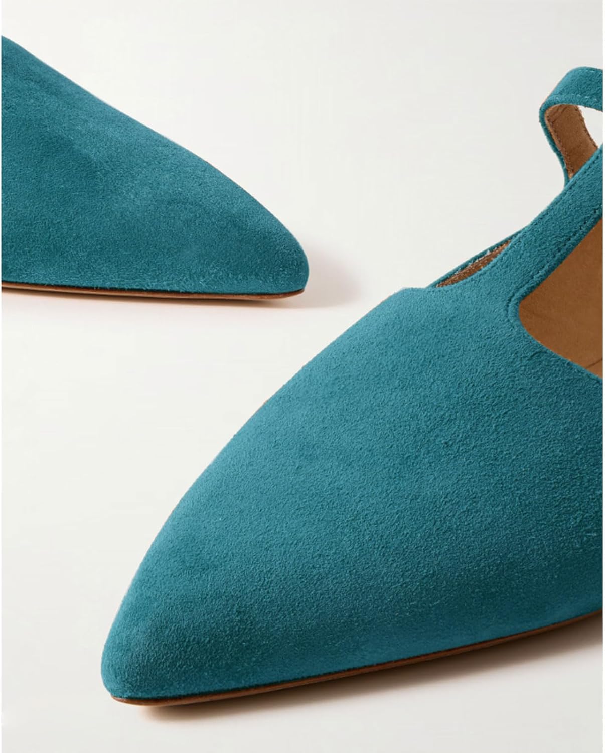 Women’s Fashion Mary Jane Flats Comfortable Pointed Closed Toe T Strap Buckle Work Office Business Ballet Flat Shoes for Women