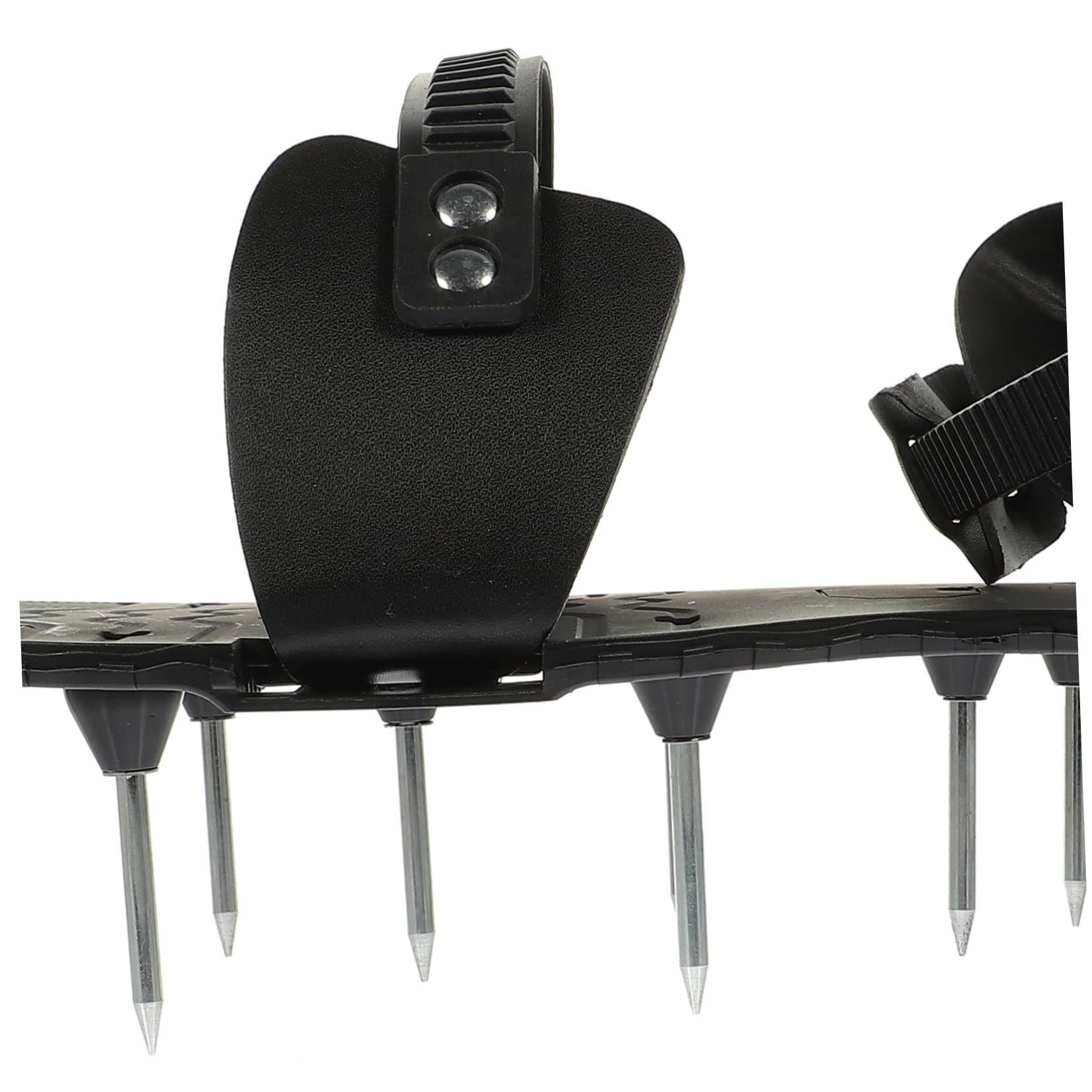 Hemobllo Zapatos Aireadores de Césped de PU Correa Ajustable para Jardinería, Herramienta Resistente y Fácil de Montar para Airear el Suelo del Jardín