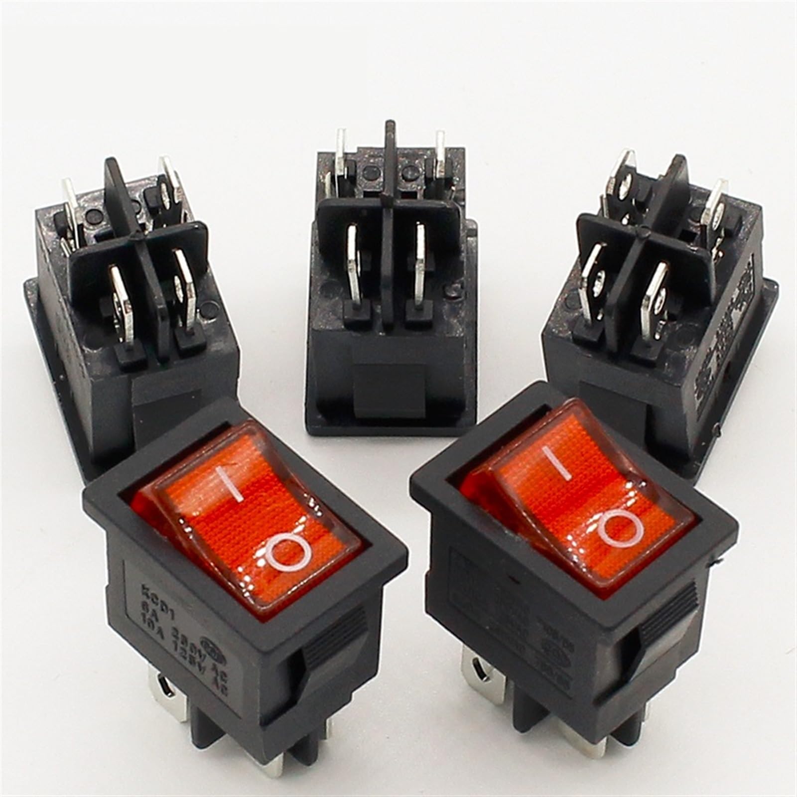 Interrupteur à bascule SPST 4PIN résistant pour stopper les décharges de batterie auto et bateau - 6