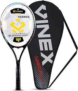 Vinex Vtec T500 Tennis Racquet – 27 Inch Aluminum Alloy Tennis Racket