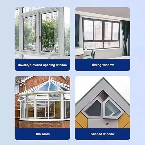 Miniatura 6 de Película de privacidad 100% opaca para protección solar, control de calor, anti UV, película aislante de papel de aluminio, absorción de ventosa, no