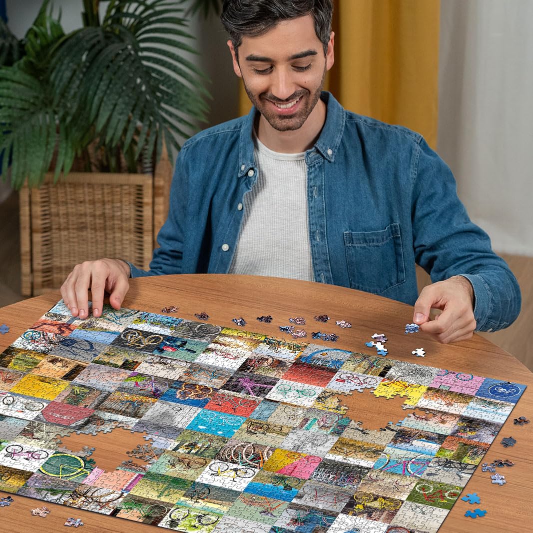 Ravensburger 12000697 - 99 Bicycles - 1500 pieces jigsaw puzzle - Puzzle for adults and kids age 14 years up - Image 4