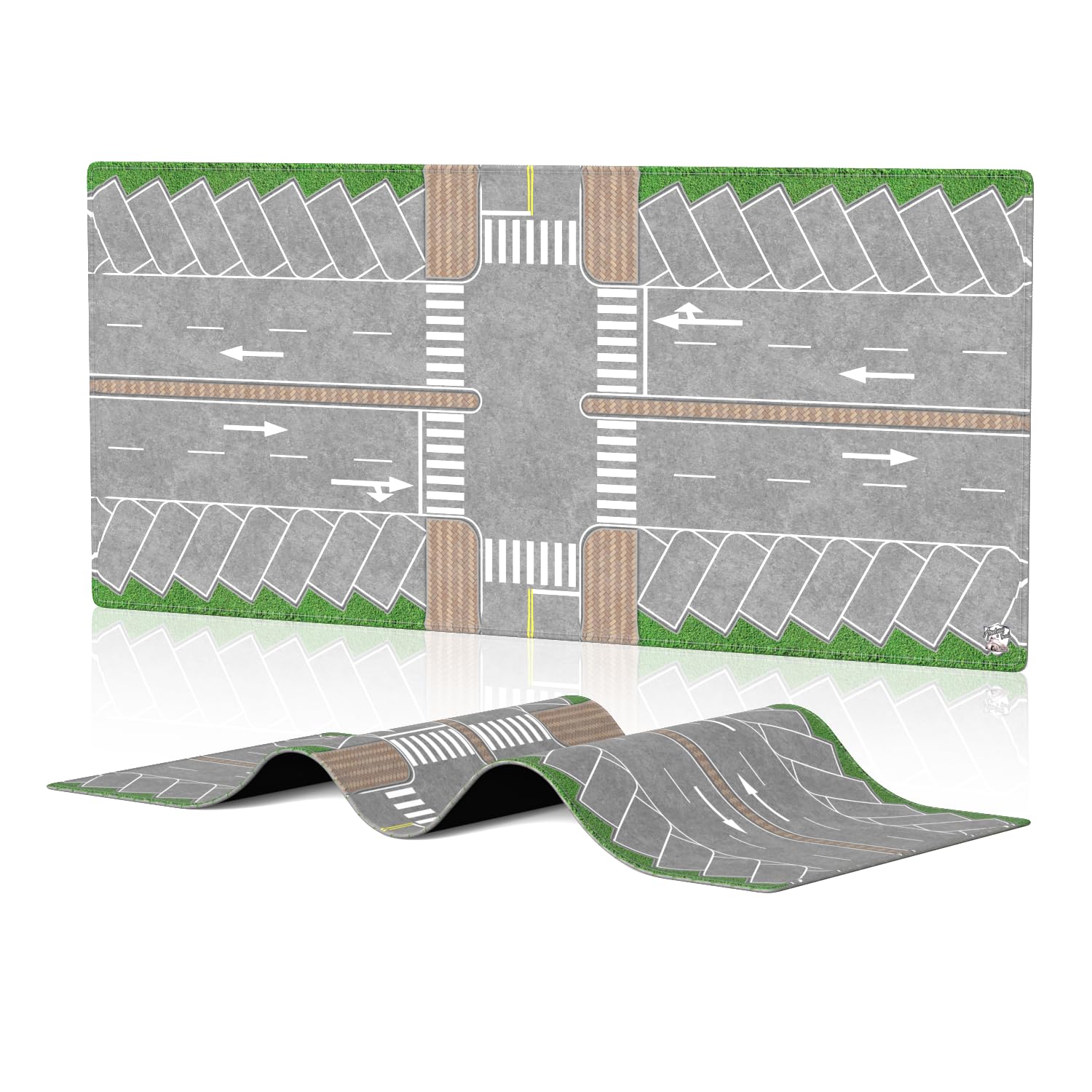 Amazon.com: Generic 1/64 Scale Non-Slip Parking Mouse Pad Car Diorama, Rollable Desktop Play Mat for Model Vehicle (PAD_006), XX-Large : Office Products for Free Printable 1 64 Diorama