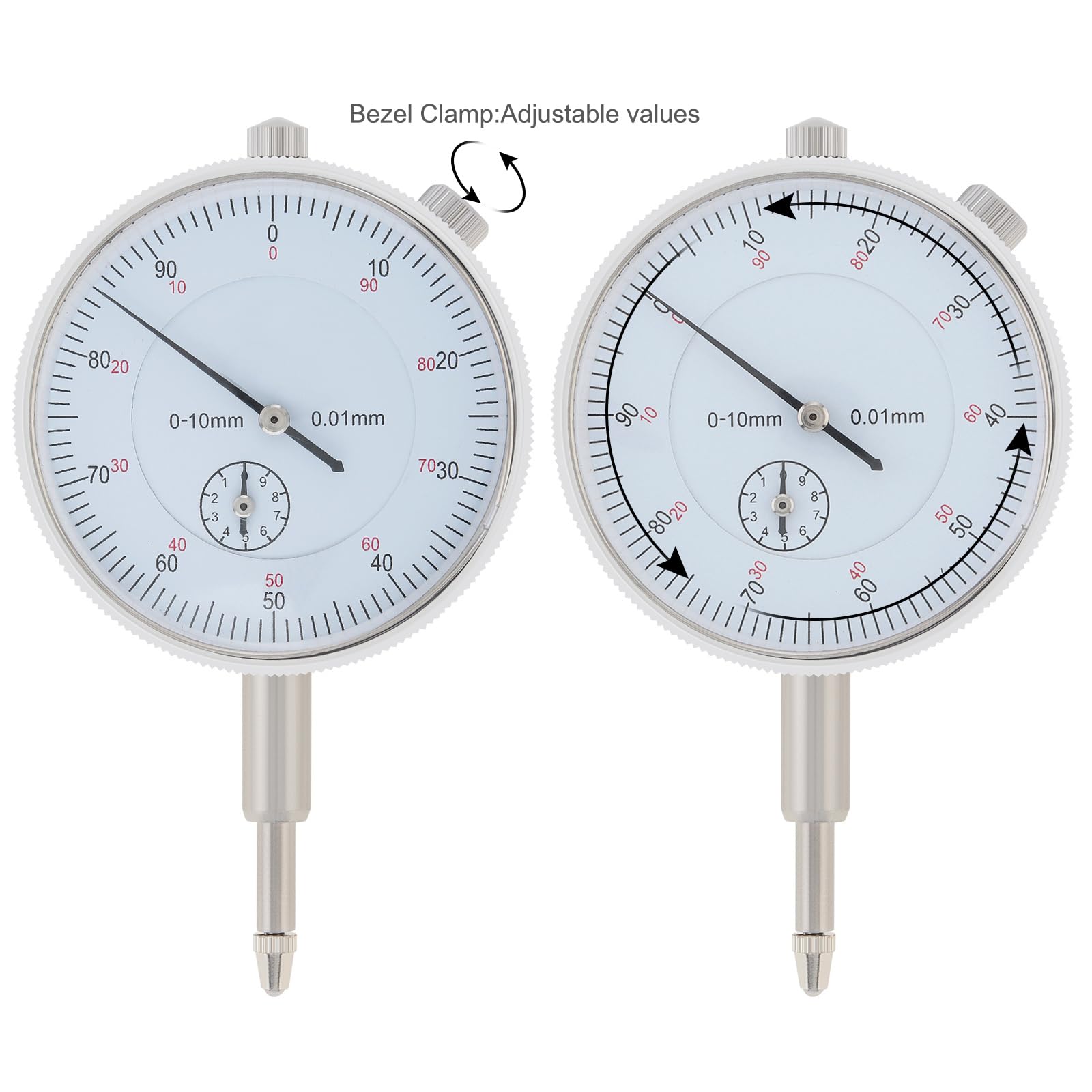 Precision Dial Indicator - 0-10mm Resolution -7