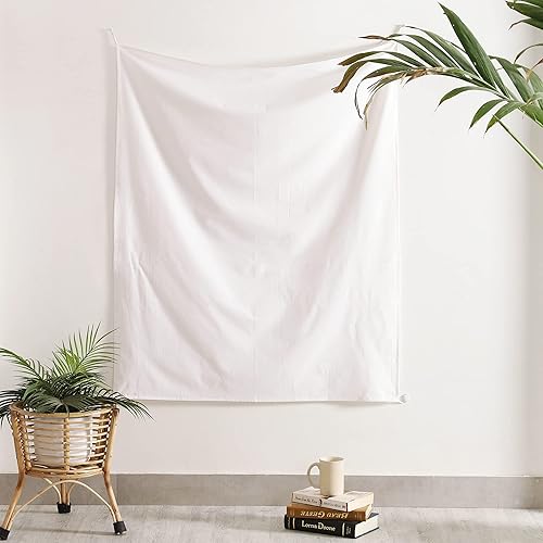 Miniatura 12 de Popular Handicrafts Tapiz en blanco, impresión de sublimación azul Neavy para colgar en la pared para dormitorio, sala de estar, dormitorio