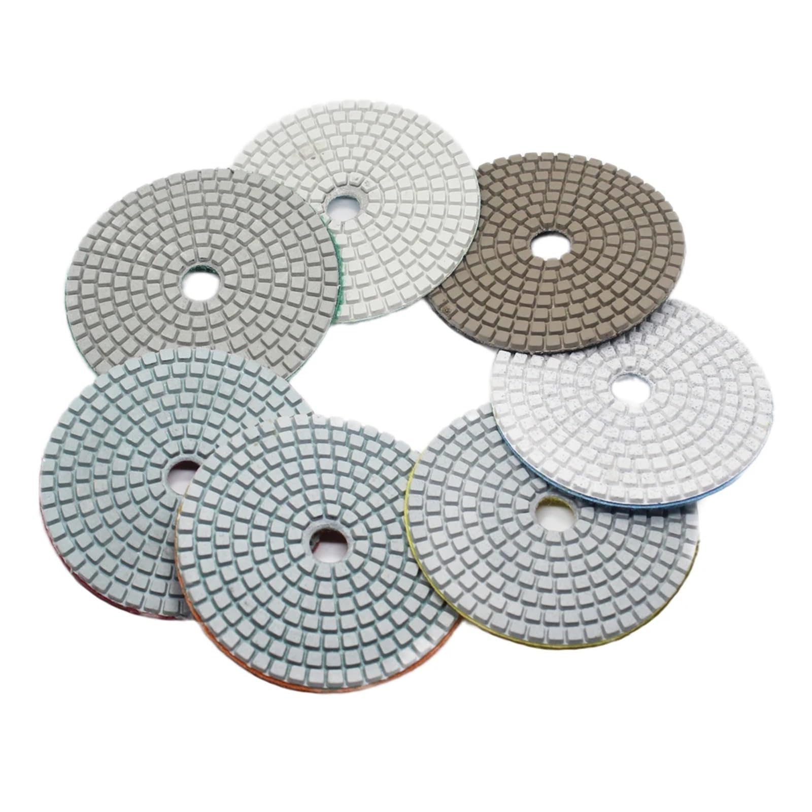 Podkładki polerskie na mokro 3 "/4" Do polerowania kamienia z granitu marmurowego Użyj tarcz szlifierskich(Grit150 10pcs,4 inches)