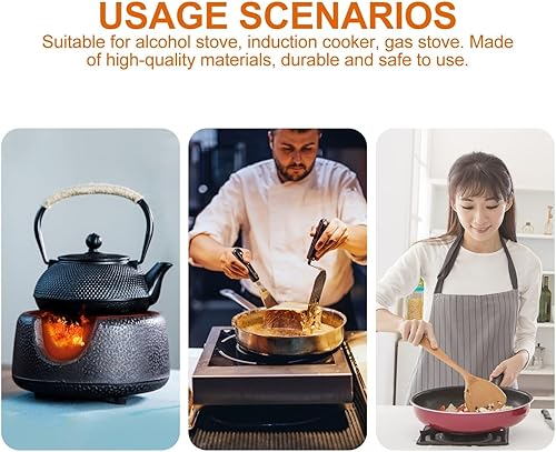 Miniatura 5 de Lurrose Hervidor de té de acero inoxidable, tetera de tetera, estufa de té, hervidor de agua superior, tetera de ebullición rápida para cocina del