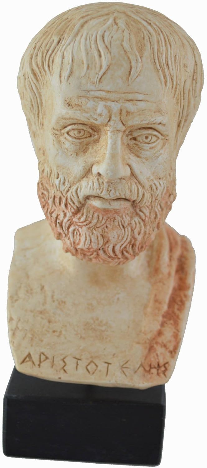 Estia Creations Aristotle Sculpture Bust Ancient Greek Philosopher Artifact