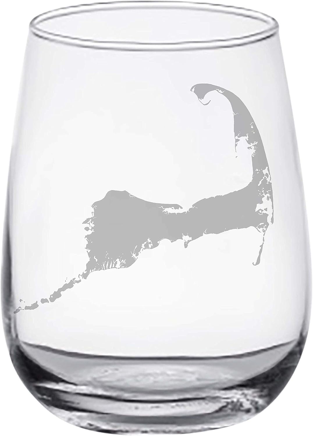 Cape Cod Map - Pint Glasses Set of 2