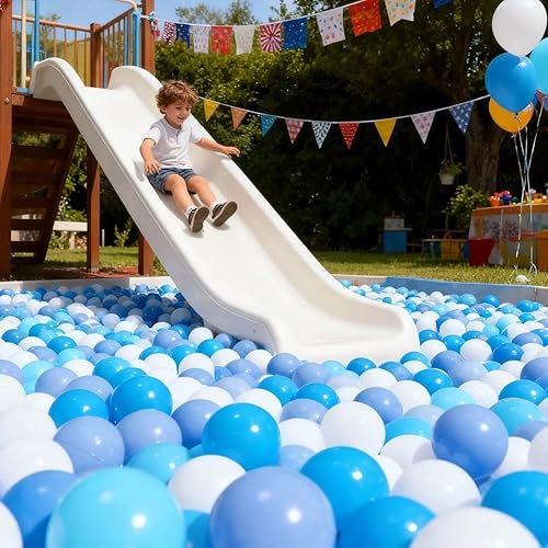 Miniatura 8 de GOGOSO Bolas de plástico para corral de bolas, de juguete, para bebés, niñas y niños, corral de juegos, corral de bebé, parque infantil, tienda de