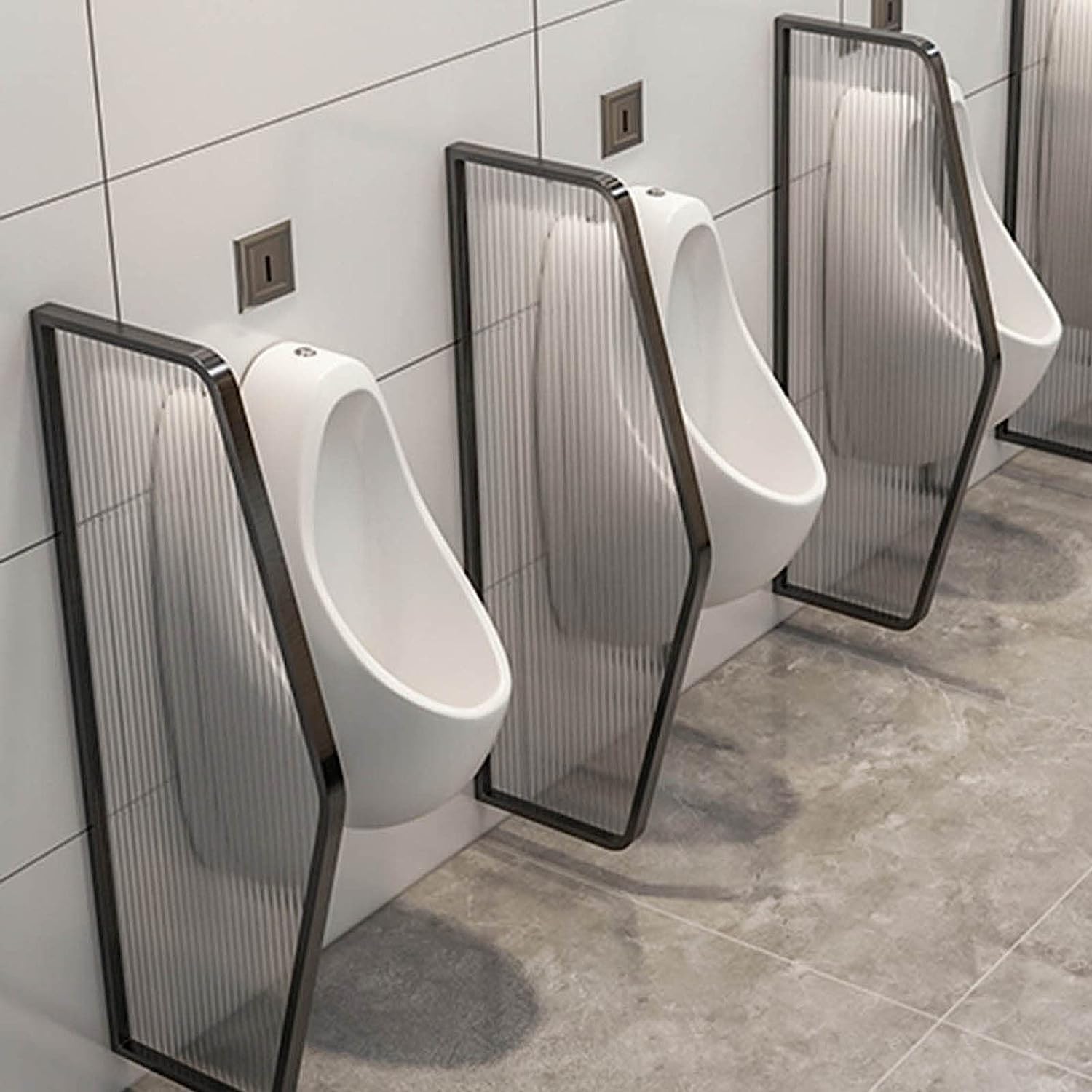 Urinal Partition 42*110cm Wall Mount Public Toilet Urinal