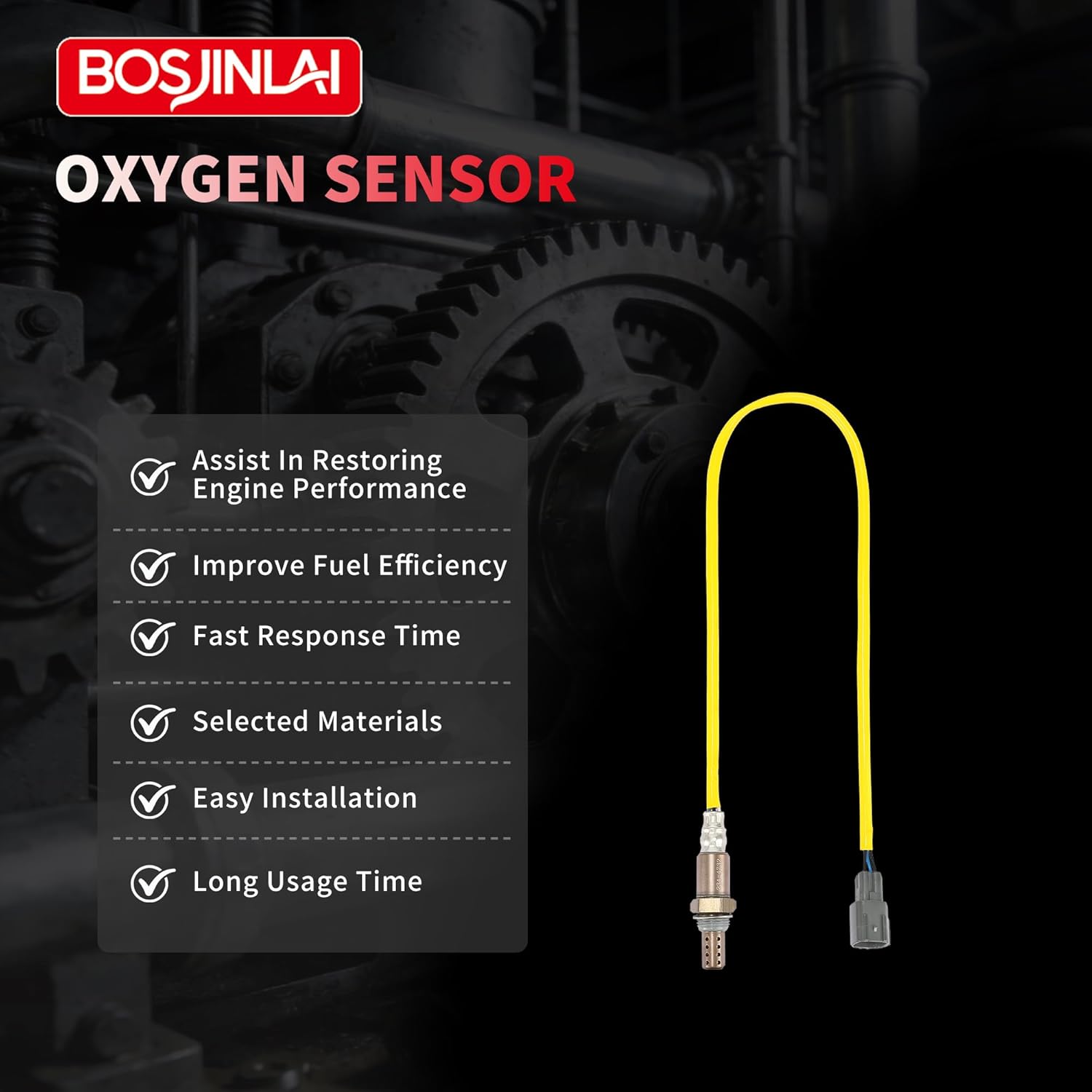 O2 Oxygen Sensor Downstream for Saab 9-2X 2.0 2.5L 2005-2006, for Subaru 2.0L Impreza 2002-2005, for Subaru 2.5L H4 Baja Forester Impreza Legacy Outback WRX STI, Outback 3.0L H6 2001-2004 1Pc