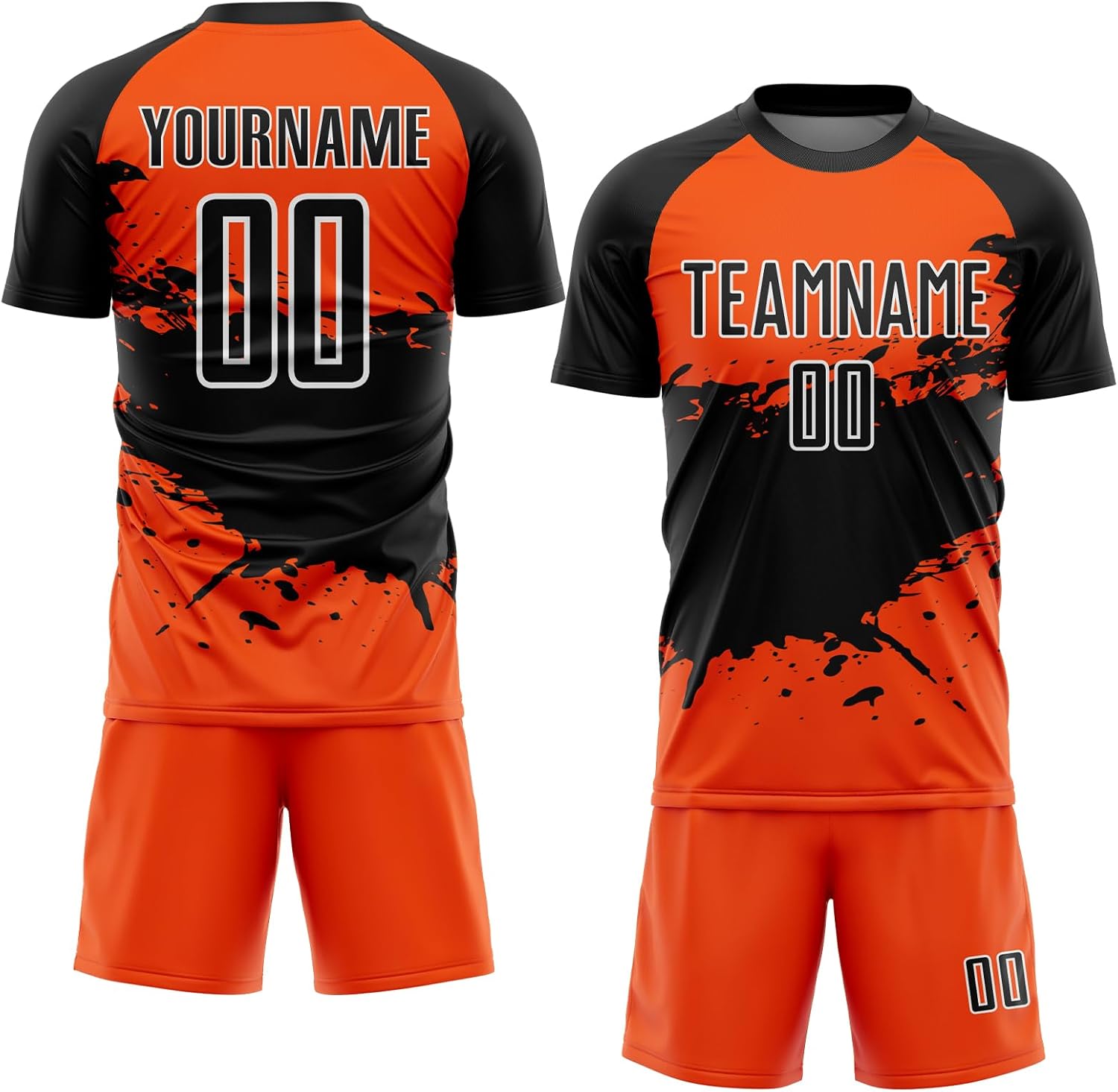 WLIIRIRE Personalized Soccer Jerseys for Men Women Kids - Custom Team Uniforms Football T-Shirts Shorts