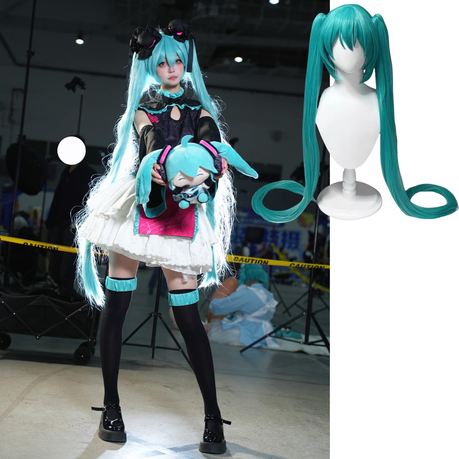 Amazon.co.jp: [AHCY] 初音ミク コスプレ衣装 ウィッグ付き MIKU 中華