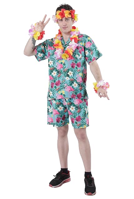 Foto 6 de 8 de Carnavalife Collar Hawaiano Fiesta Flor Hawaiana Pelo Guirnalda Hawaiana Collar Flores para Fiesta Hawaiana…