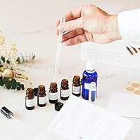Vista 5 de Kit de fabricación de perfumes Crea tu propio perfume exclusivo con 5 aceites de fragancia premium, alcohol de perfume, atomizador de vidrio