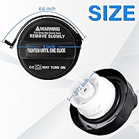 Vista 3 de Tapa de Gasolina, Tapa de Tanque de Gasolina 31010-3L600 para Hyundai Accent Azera Elantra GT Entourage Equus Genesis Coupe Santa Fe Sonata Tucson