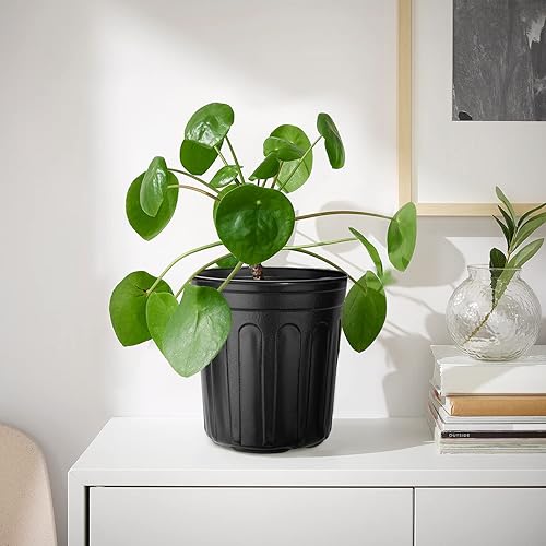 Miniatura 5 de RAOOKIF - Macetas de 1 galón para plantas, macetas de vivero flexibles de 1235 galones con drenaje, macetas de plástico de 1 galón para plantas