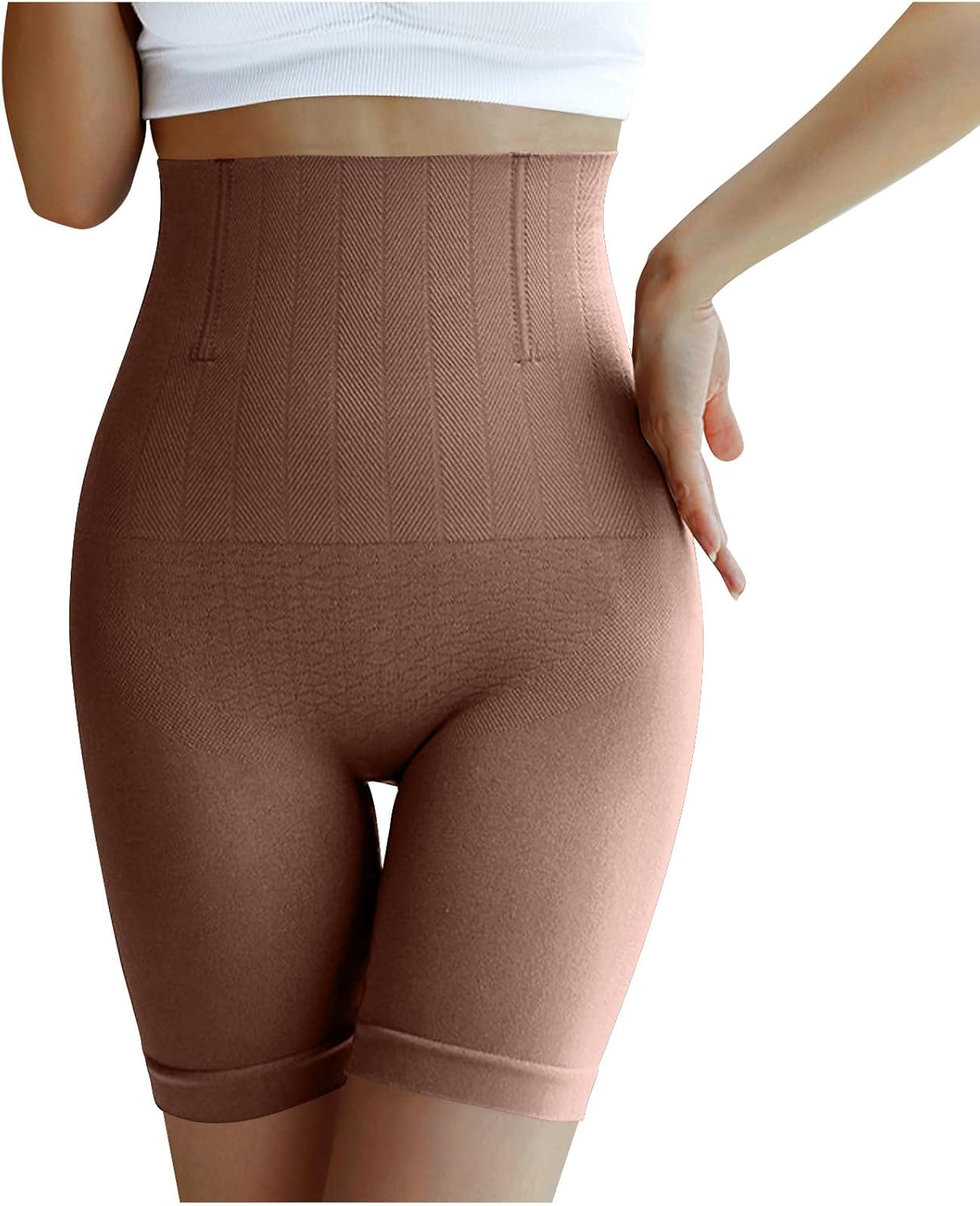 High Waisted Shapewear Shorts for Women Tummy Control Body Shaper Compression Thigh Slimmer Comfortable Girdle Boysho