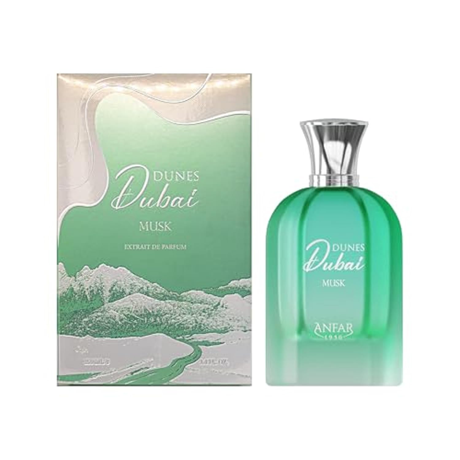 Anfar Dunes Dubai Musk - Perfume for Women and Men - Floral Gourmand Fragrance - Top Notes of Rose, Ylang-ylang, and Honey Suckle - 3.4 oz